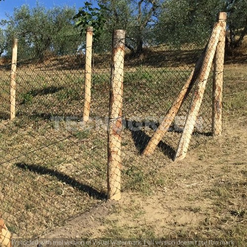 Monteriggioni - Montaggio recinzioni metalliche