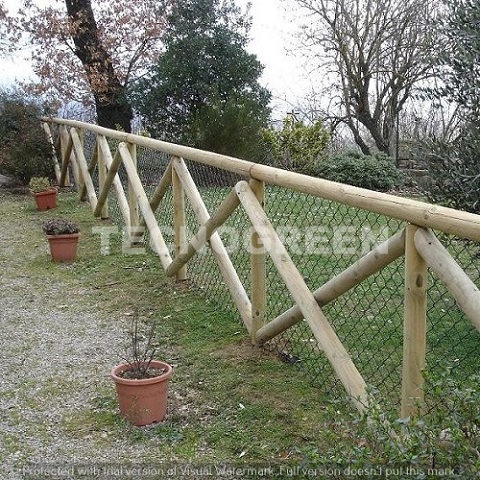 Siena - Recinzioni da giardino in legno 